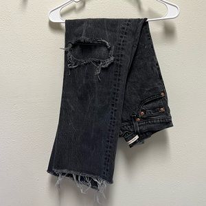 RIBCAGE STRAIGHT ANKLE WOMEN'S JEANS